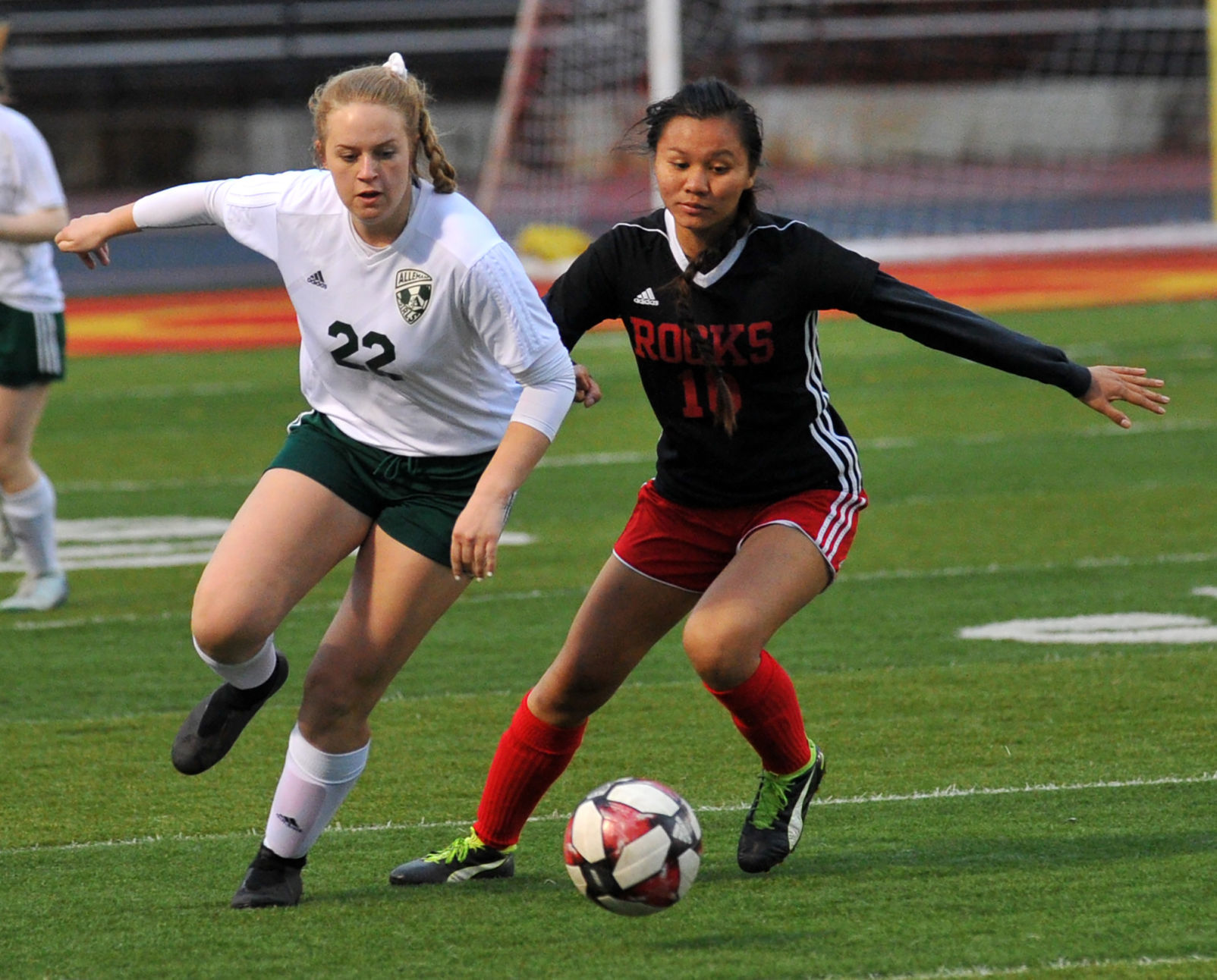 Alleman vs Rock Island girls soccer